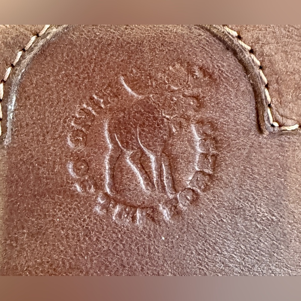 King of the Forest Leather Briefcase Messenger Work Bag Brown - Picture 7 of 11